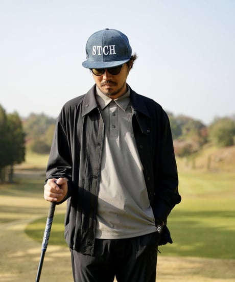 melple×STCH 【Coach jacket-navy（トムキャット コーチジャケット）】