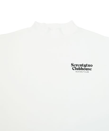 STCH ORIGINAL【OLD GOLF CLUB MOCK NECK-White】