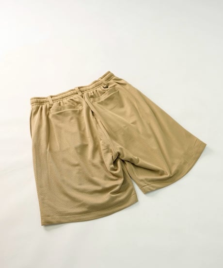 STCH ORIGINAL 【mesh short pants-beige】