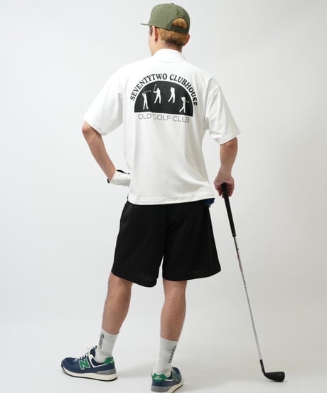 STCH ORIGINAL【OLD GOLF CLUB MOCK NECK-White】
