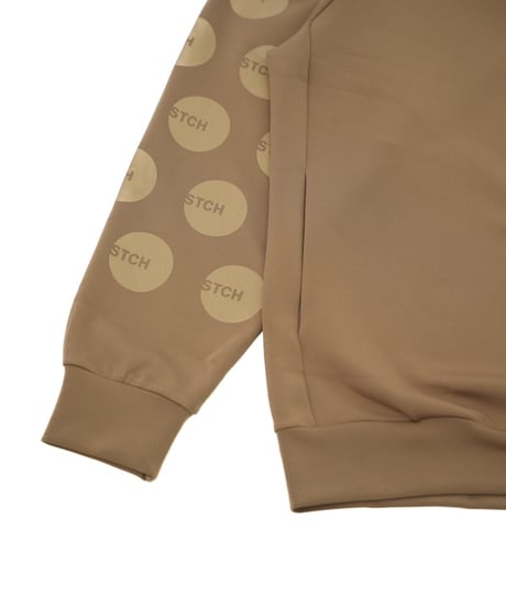 【ANTIQUAGOLF×STCH】UNISEX（ユニセックス）dot design tops-camel