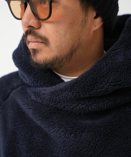 🔴10月29日予約販売スタート  STCH ORIGINAL【Boa fleece hoodie -navy】