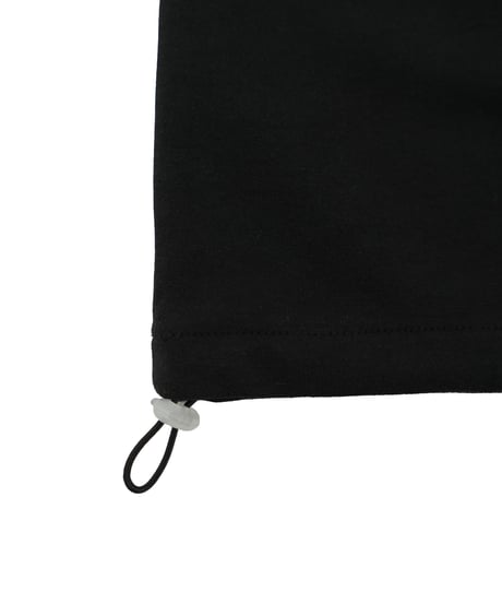 【 ANTIQUAGOLF×STCH 】petal sleeve tops-black