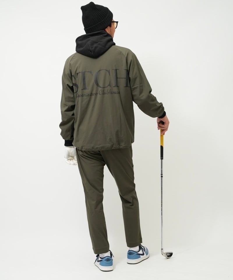 melple×STCH 【Tomcat V-neck pullover olive(トムキャッ melple×STCH 【Tomcat V-neck pullover olive(トムキャッ
