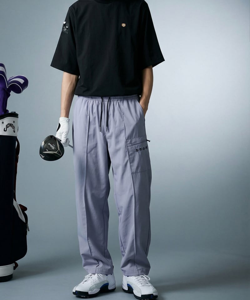 ANTIQUA GOLF×STCH】Zip Design Logo Pants-light