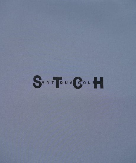 【ANTIQUAGOLF×STCH】UNISEX(ユニセックス)colored tech halfsleeve-gray