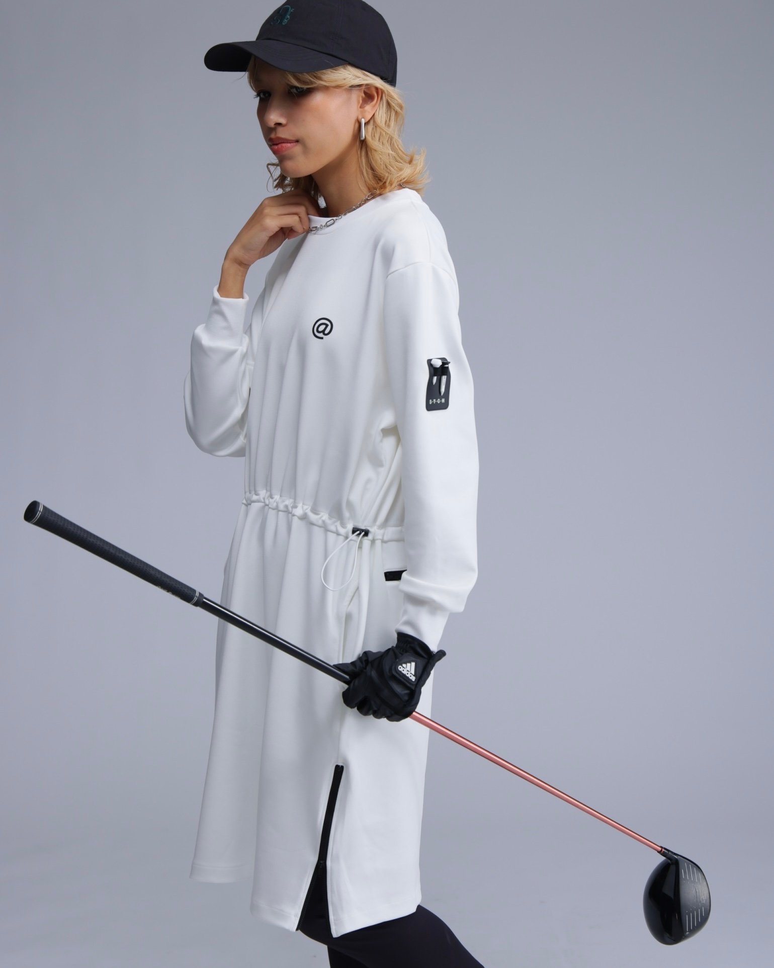 ANTIQUAGOLF×STCH】drost onepiece-white | 【公式】ST