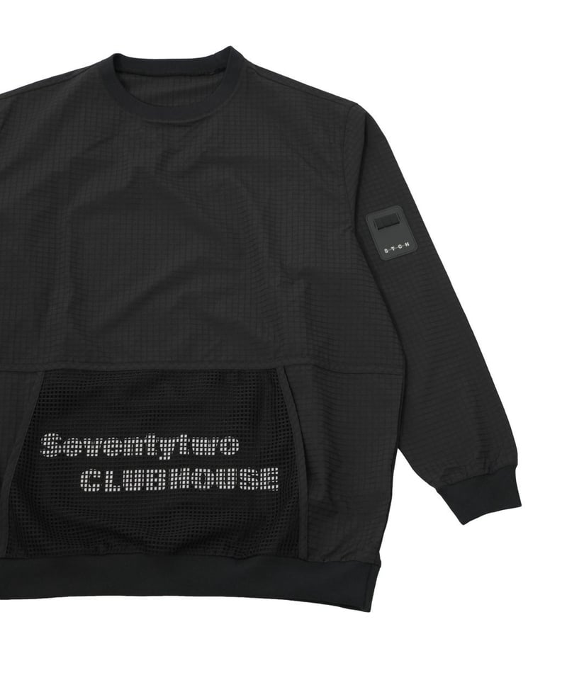 ANTIQUAGOLF×STCH】mesh pockettops-black | 【公式】S