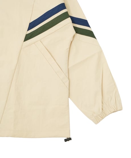 【ANTIQUAGOLF×STCH】Line design Pullover-beige