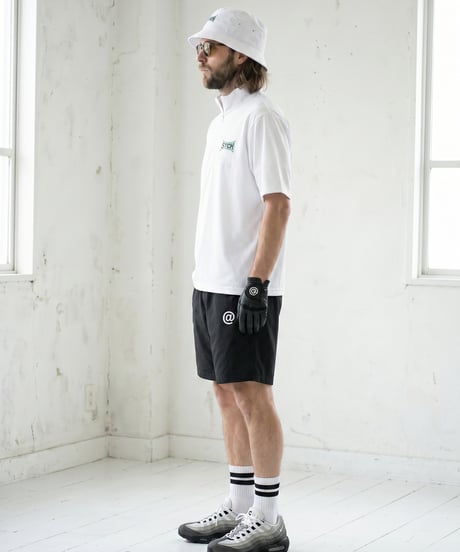 STCH ORIGINAL 【mock neck STCH FAIRWAYS & GREENS-white】