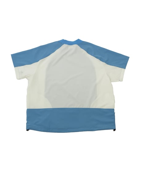 【ANTIQUAGOLF×STCH】UNISEX(ユニセックス)colored tech halfsleeve-blue
