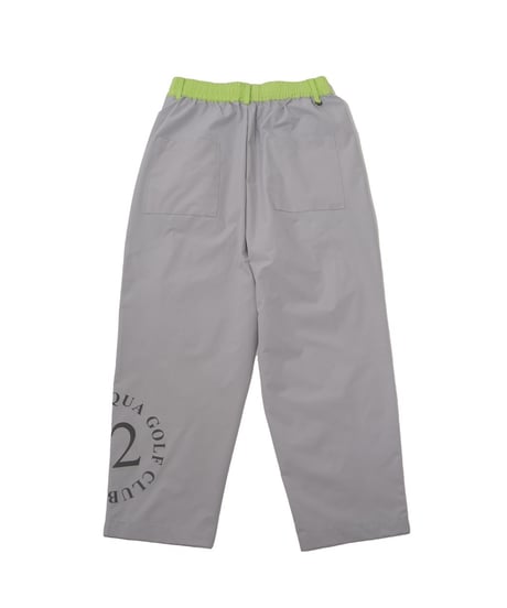 【 ANTIQUAGOLF×STCH 】color combination pants-lightgray