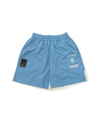 【ANTIQUAGOLF×STCH】UNISEX(ユニセックス)logo halfpants-blue