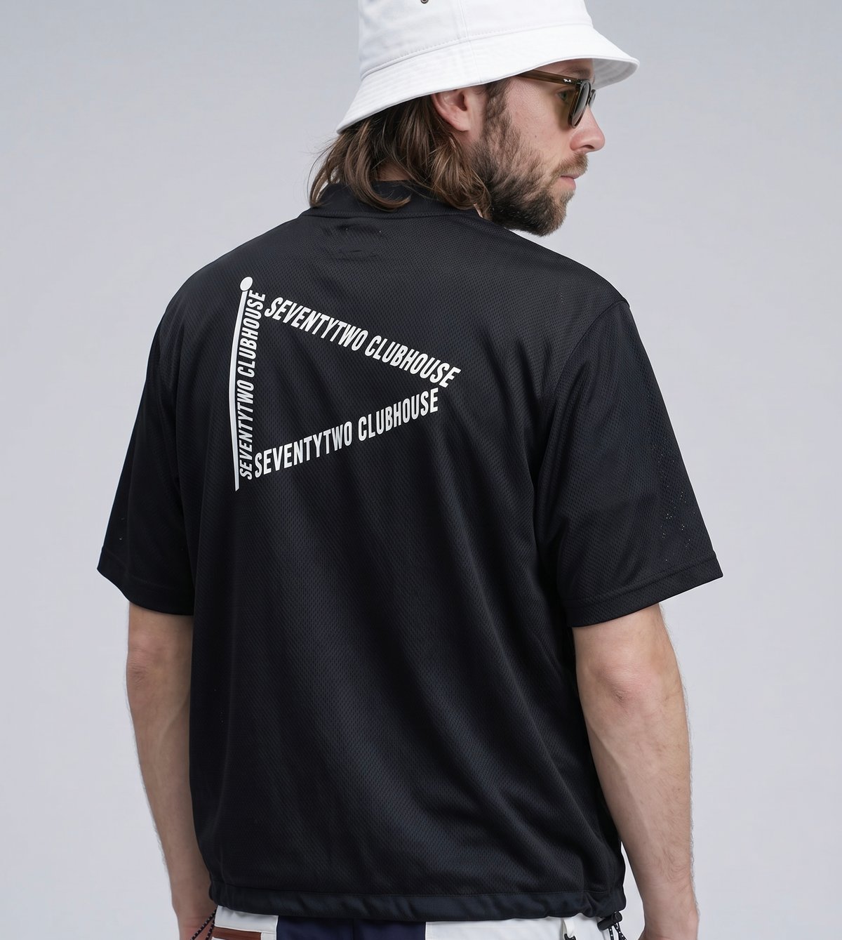 STCH ORIGINAL 【mock neck STCH GOLF CLUB-black】