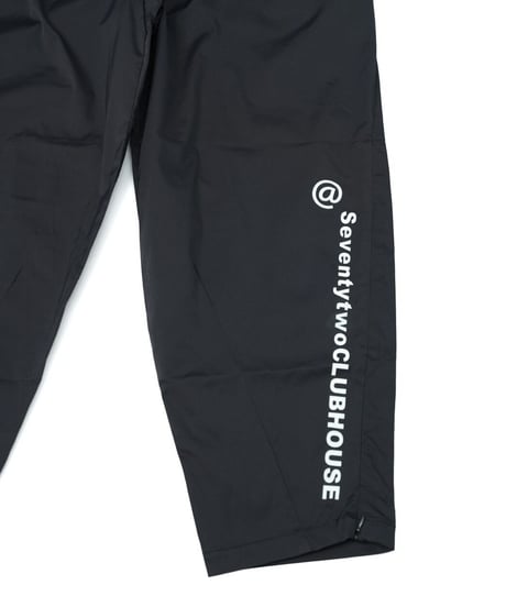 【ANTIQUAGOLF×STCH】UNISEX（ユニセックス）logo pants-black