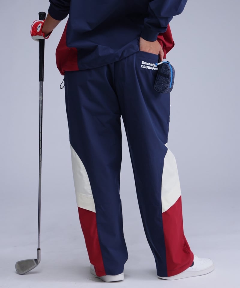 【ANTIQUAGOLF×STCH】check logo pants ANTIQUAGOLF×STCH】UNISEXcheck logo pants ANTIQUAGOLF×STCH