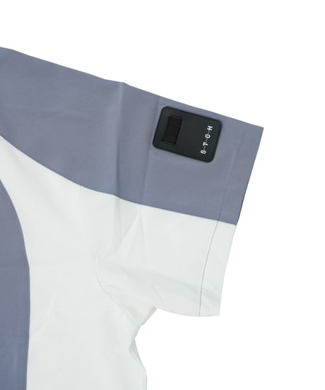 【ANTIQUAGOLF×STCH】UNISEX(ユニセックス)colored tech halfsleeve-gray