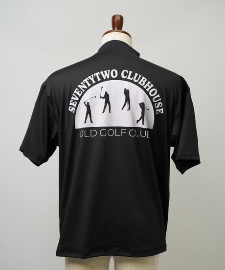 STCH ORIGINAL【OLD GOLF CLUB MOCK NECK-Black】