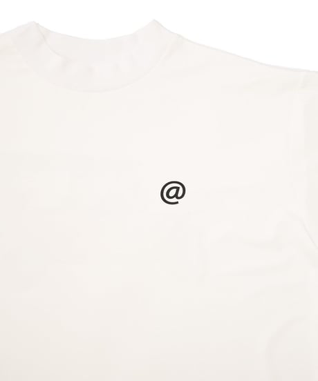 【ANTIQUAGOLF×STCH】UNISEX（ユニセックス）back print tee-white