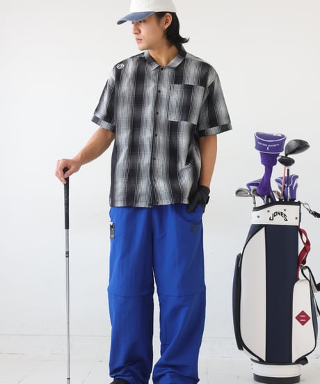 【 ANTIQUAGOLF×STCH 】regen switch 2waypants-blue