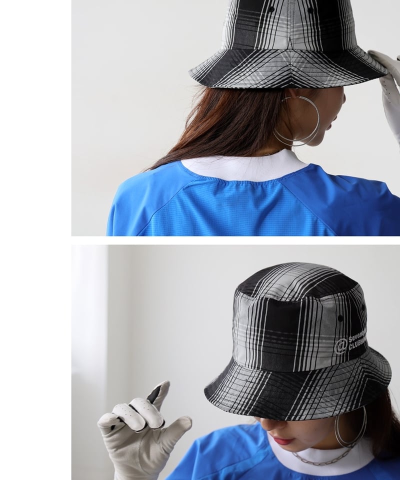 ANTIQUAGOLF×STCH】UNISEX（ユニセックス）ribbed coler to