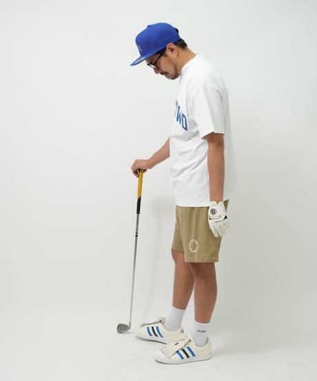 STCH ORIGINAL 【mock neck short sleeve golf man-white】