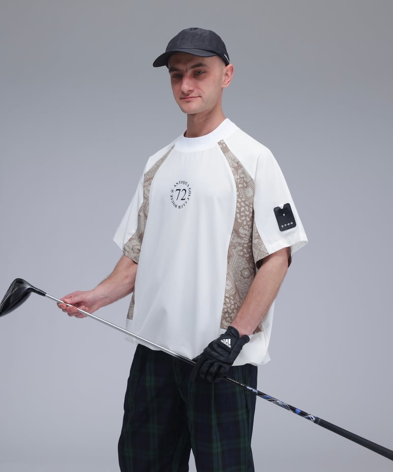 ANTIQUAGOLF×STCH】UNISEX（ユニセックス）ゴルフウェア ANTIQUAGOLF×STCH】UNISEX（ユニセックス） Asymmetric Lin