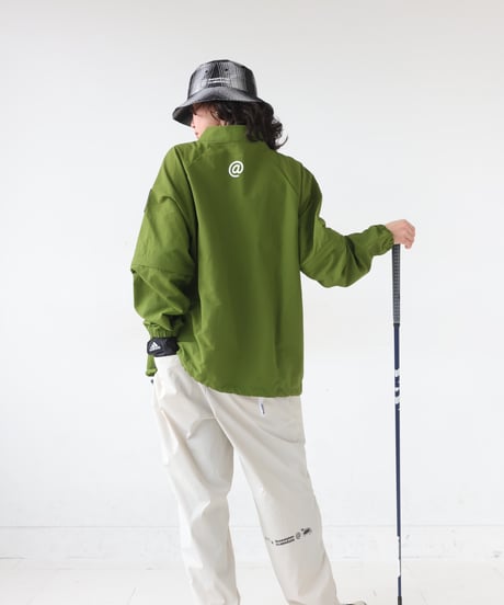 【 ANTIQUAGOLF×STCH 】regen 2waypullover-khaki