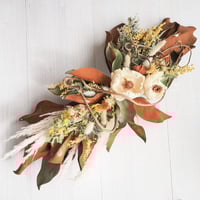 ミモザとユーカリのドライフラワーブーケ | Kaguwa