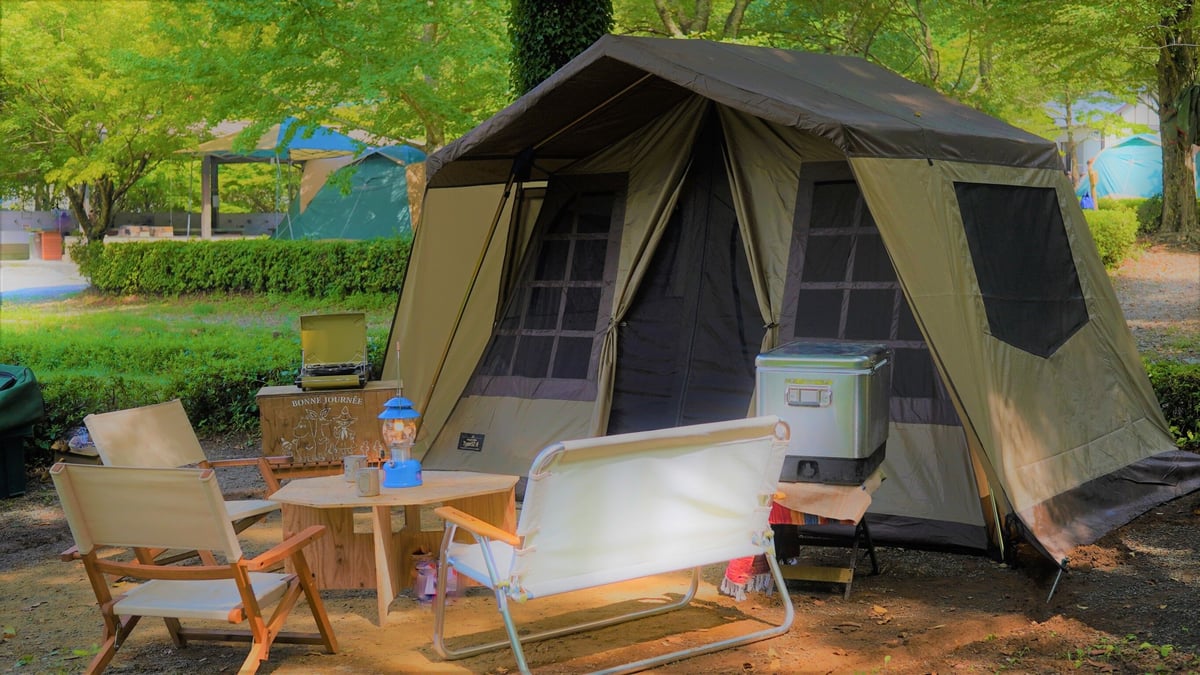 LSAPレンタルテント【小川テント52Rロッヂ型】 | L SAP 【陸海空遊】