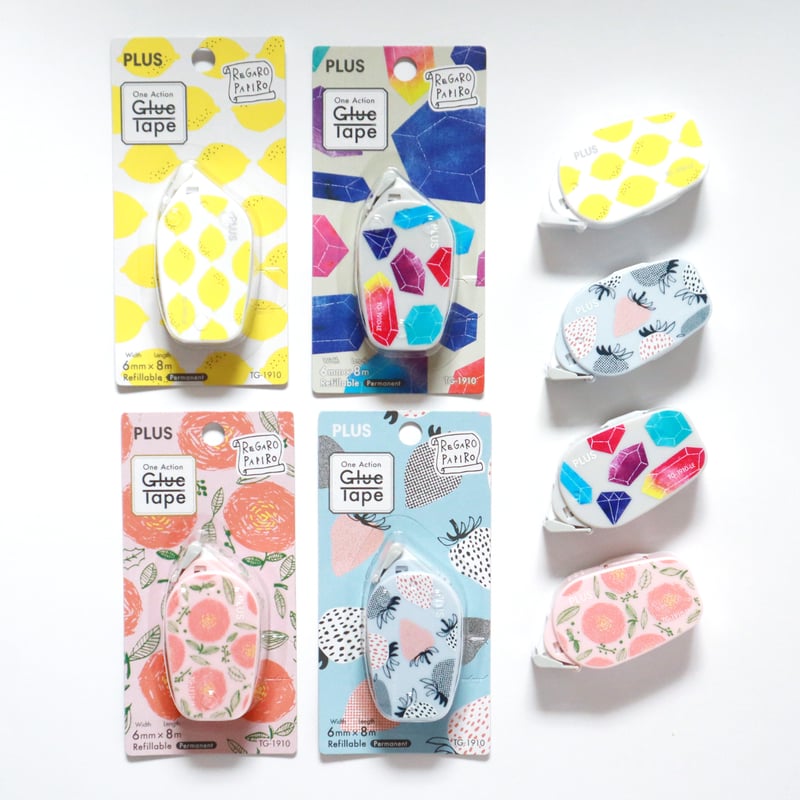 PLUS テープのり REGARO PAPIROコラボパッケージ | any.paper by