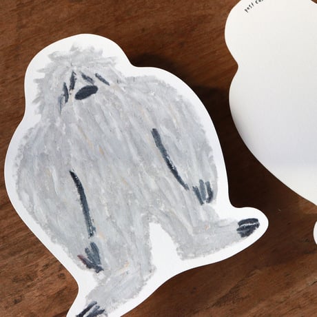 YETI (イエティ)ダイカットポストカード