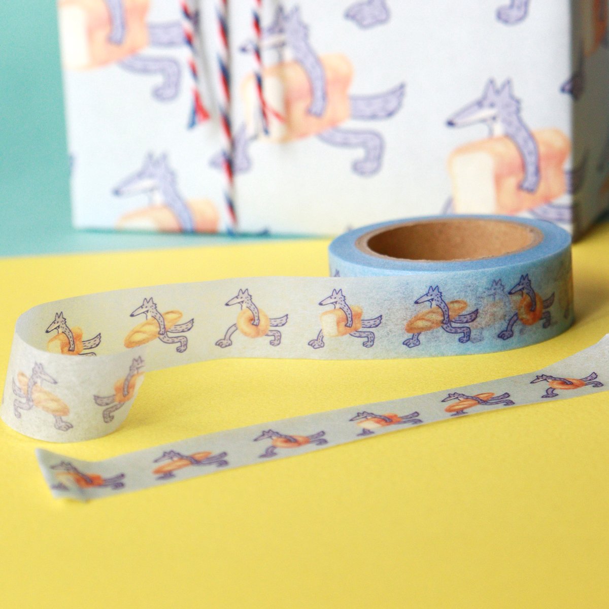 オリジナルマスキングテープ wolf | any.paper by REGARO PAPIRO