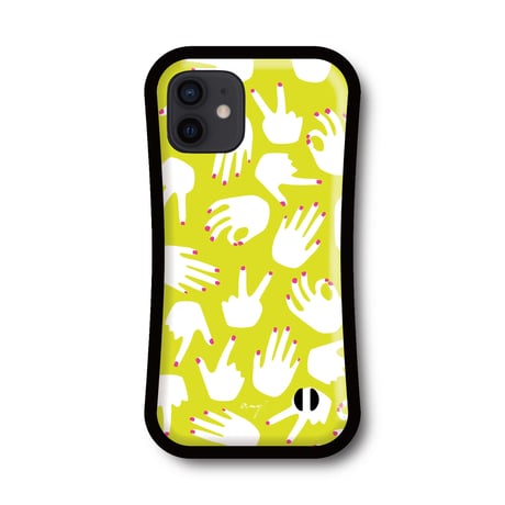 【受注生産】耐衝撃グリップiPhoneケース　KAZOETE