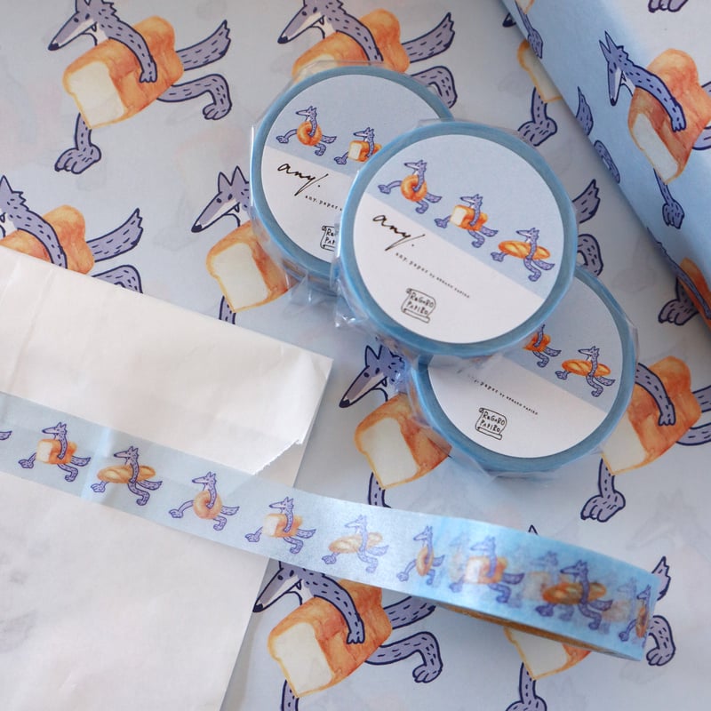 オリジナルマスキングテープ wolf | any.paper by REGARO PAPIRO