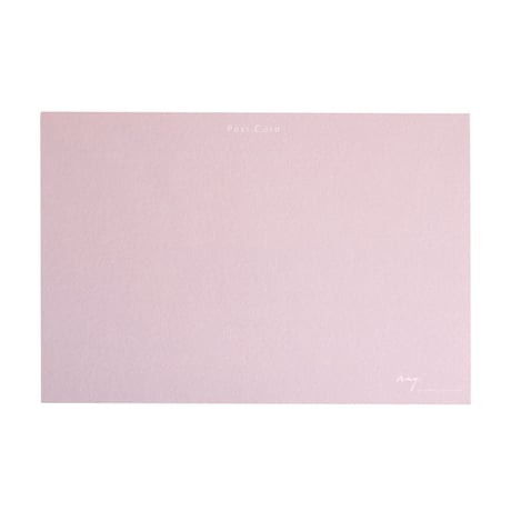 any. paper 　ヨガサンタ　ポストカード/  三角のポーズ
