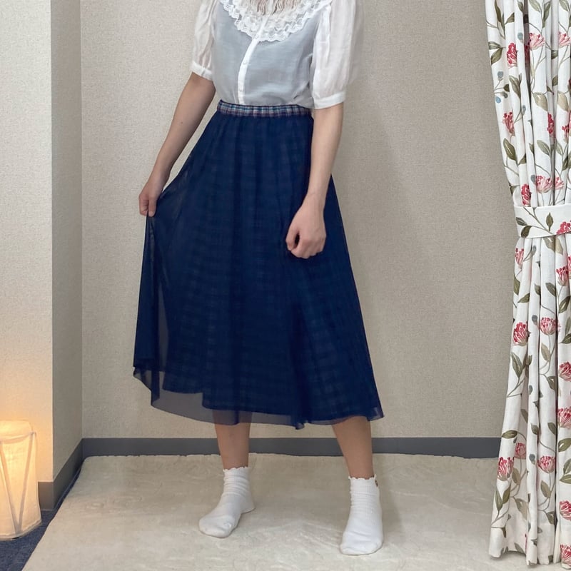 実物大パターン＆作り方 □リバーシブルスカート | studio fuku