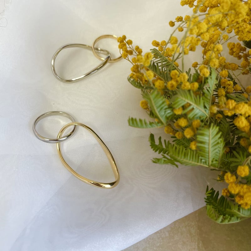 267R mix colorダブルフィンガーリング ⭐︎本田翼さん着用 | seasukii