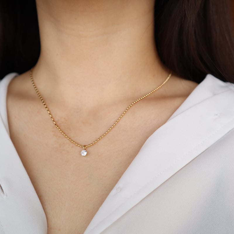 再入荷】193N ステンレスジルコニアトップネックレス☆JO1白岩瑠姫さん