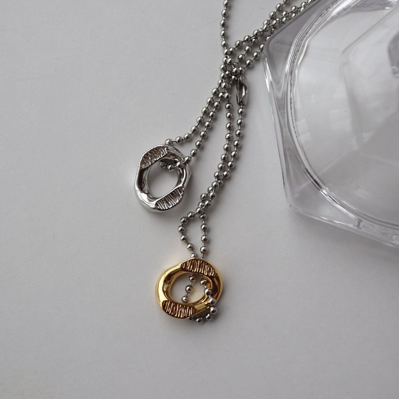 153N dotチェーンカジュアルネックレス | seasukii