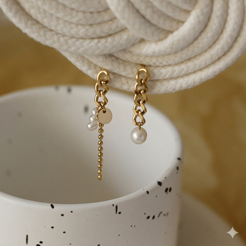 461P アシンメトリーピアス | seasukii