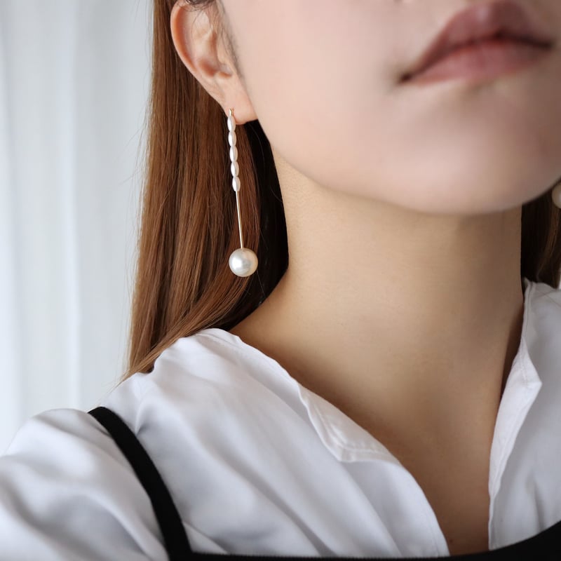 SeeMeピアス　ppp 楽天市場】(4 set) ひらひらとした真珠蝶 ボディピアス キャッチ