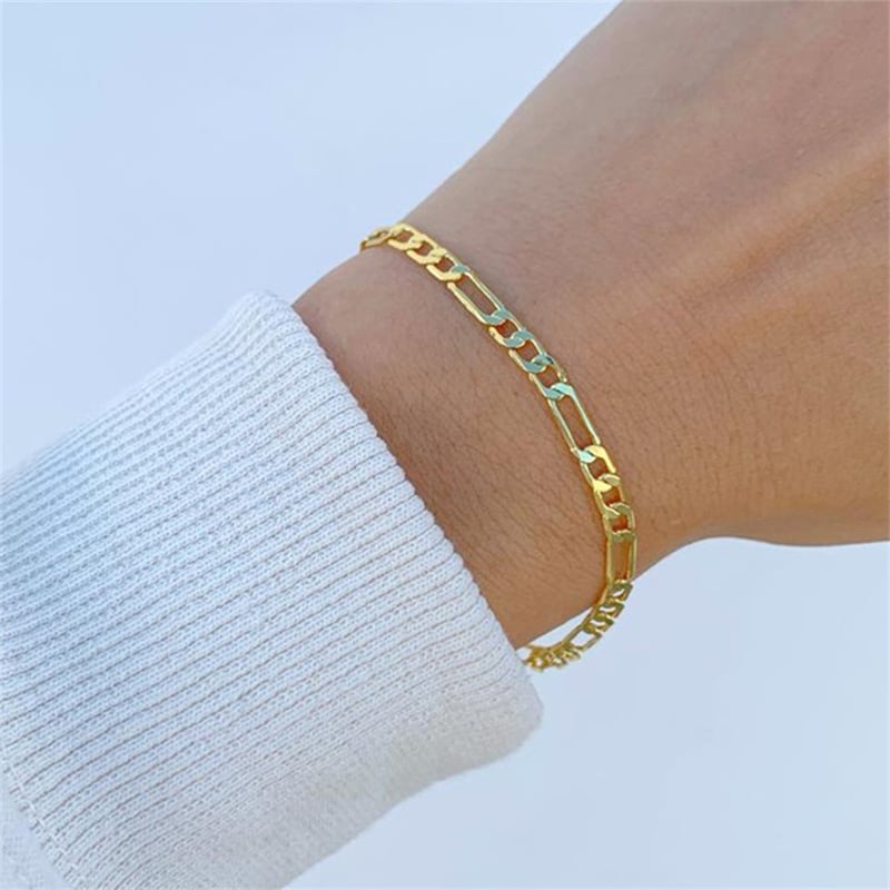 サンローラン　フィガロチェーン　figaro chain ブレスレット　バングル SAINT LAURENT サンローラン ブレスレット 682717 Y1500 メンズ