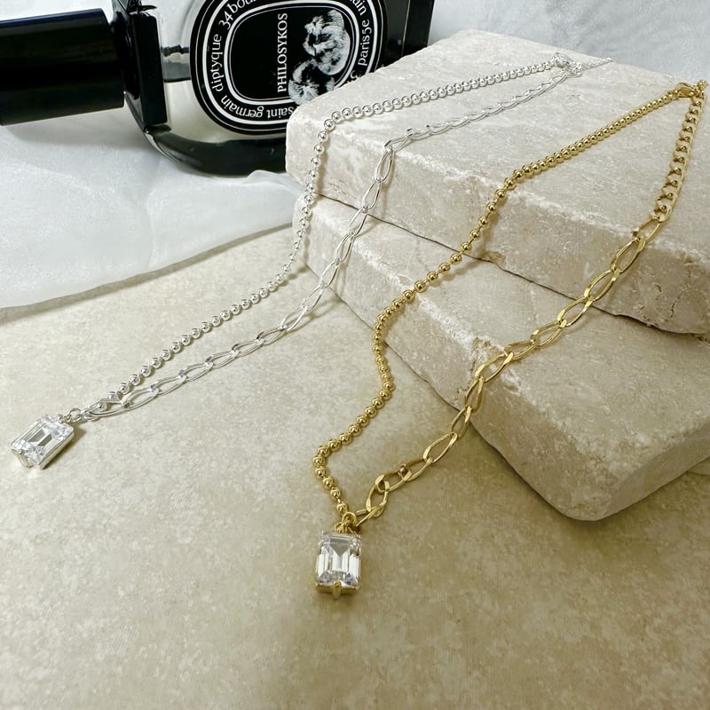 186N Silver925ジルコニアネックレス | seasukii 186N Silver925ジルコニアネックレス | seasukii