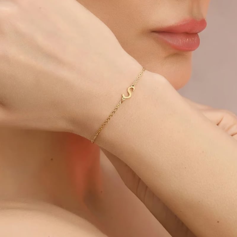 85B イニシャルブレスレット | seasukii