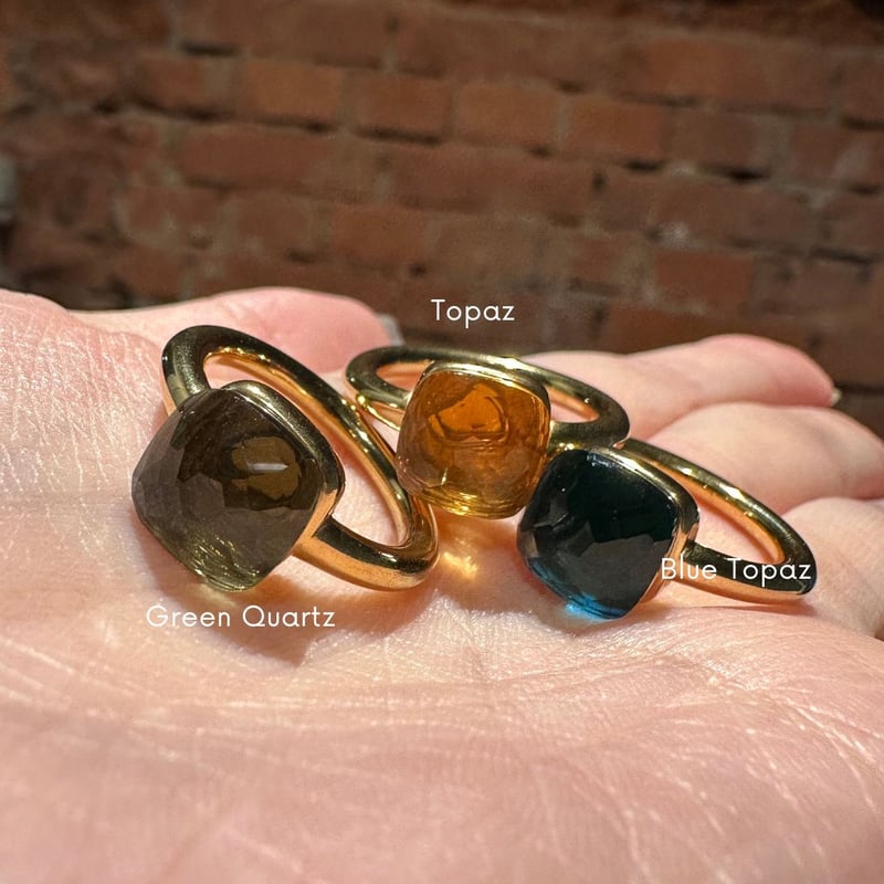 9号・13号サイズ追加】 344R クリスタルリング | seasukii