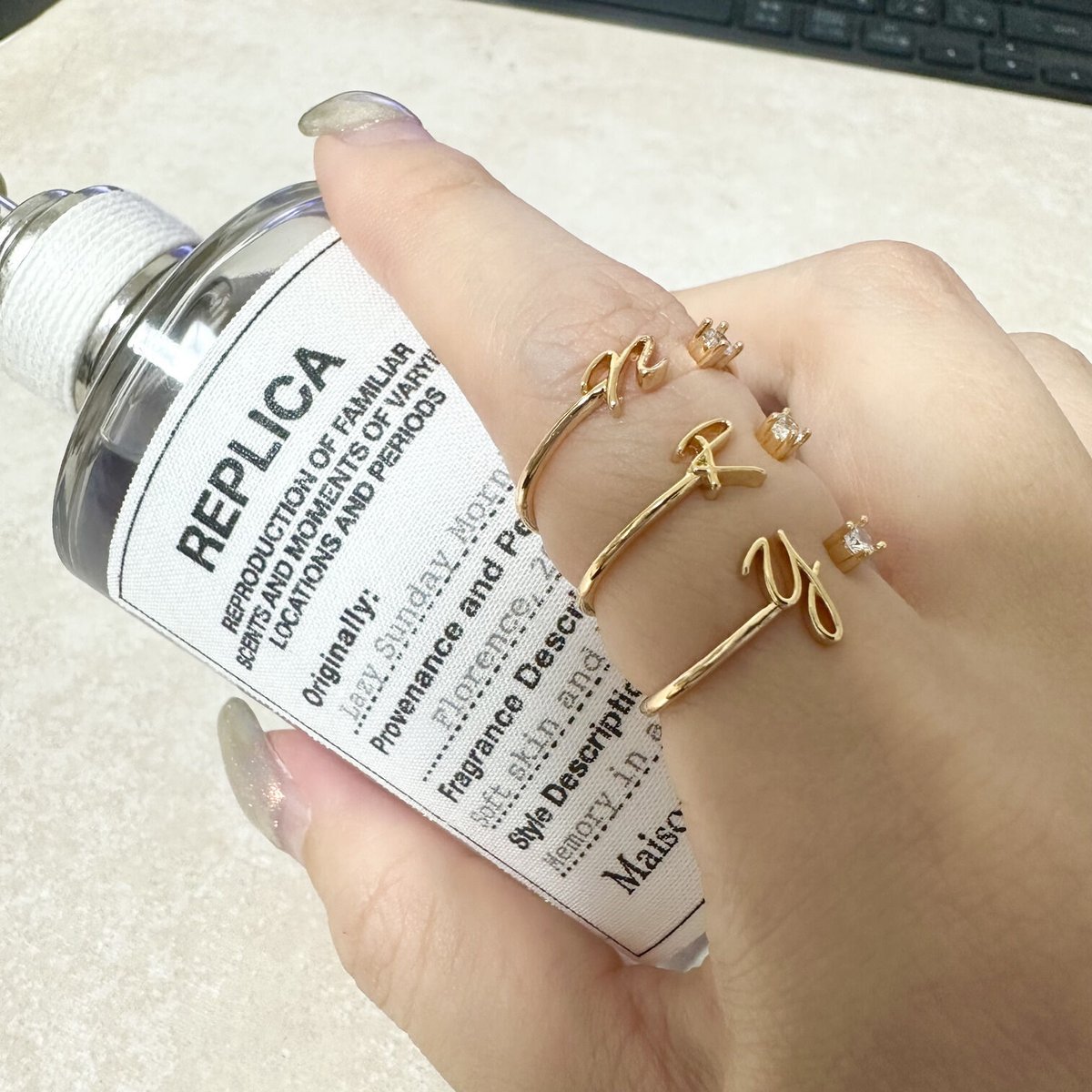 280R ステンレスイニシャルリング | seasukii