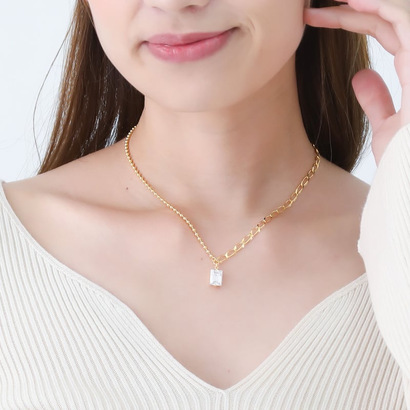 186N Silver925ジルコニアネックレス | seasukii 186N Silver925ジルコニアネックレス | seasukii