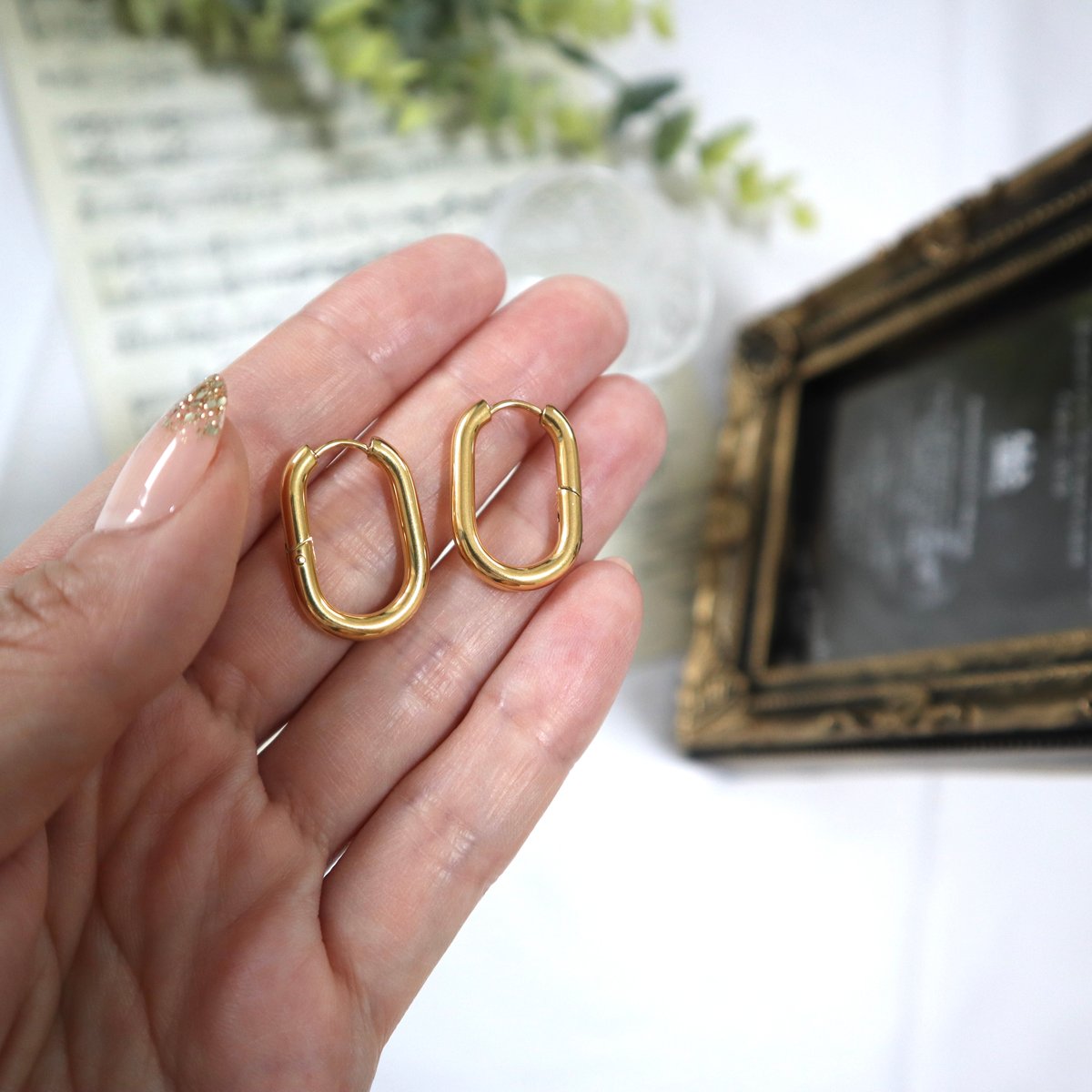 385P ステンレスワンタッチピアス | seasukii