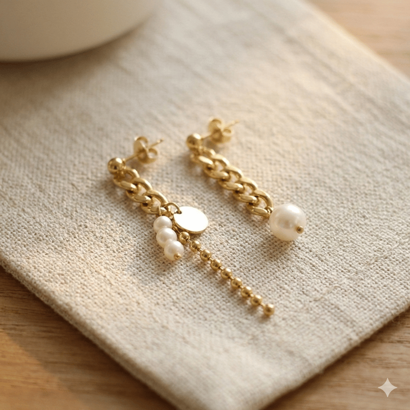 461P アシンメトリーピアス | seasukii